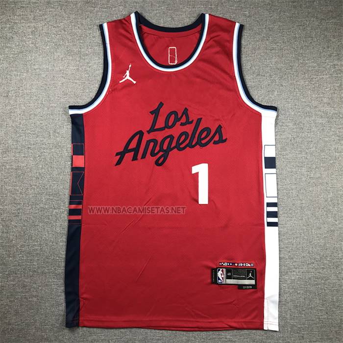 Camiseta Los Angeles Clippers James Harden NO 2 Statement 2024-25 Rojo